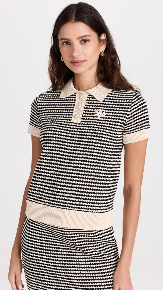 

Поло Tory Burch Crochet