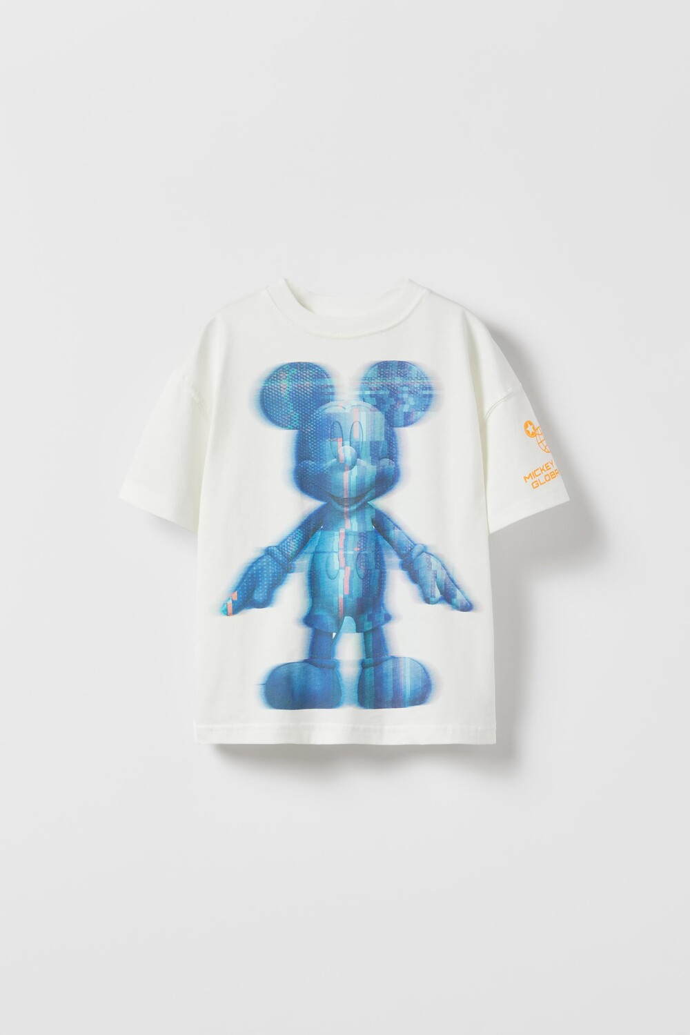 

Микки маус футболка disney Zara, экрю