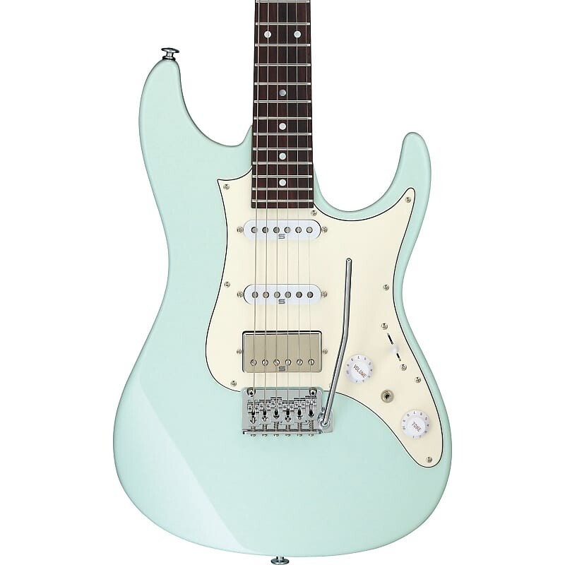 

Ibanez AZ2204NWMGR AZ Prestige 6-струнная электрогитара, цвет мятно-зеленый
