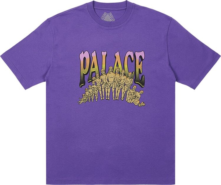 

Футболка Palace From The Beginning To The End T-Shirt 'Regal Purple', фиолетовый
