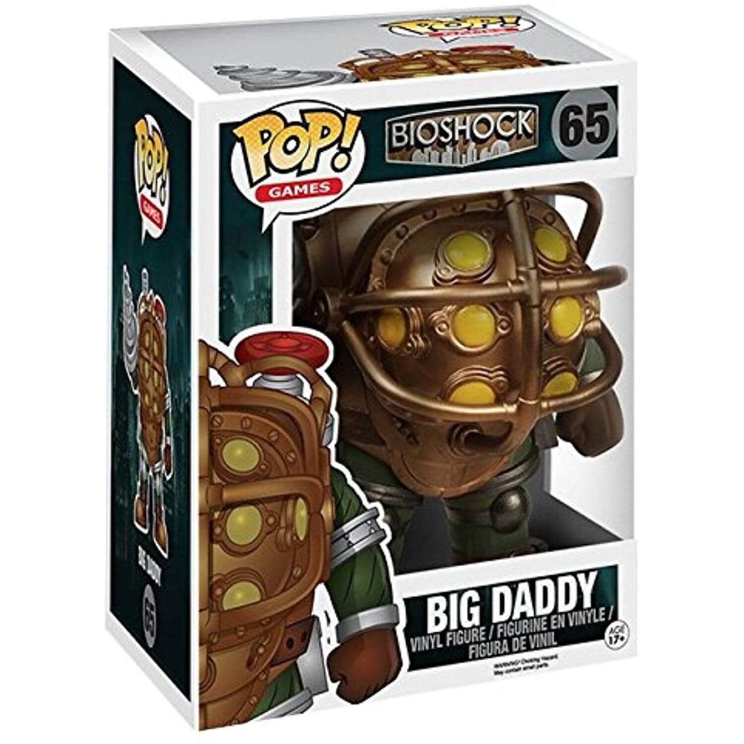Фигурка Funko POP! Games: Bioshock - Big Daddy аксессуар lavka games покорение марса big box