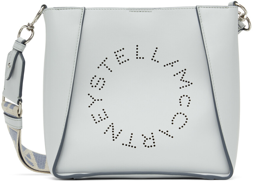 

Синяя сумка через плечо с логотипом Stella McCartney