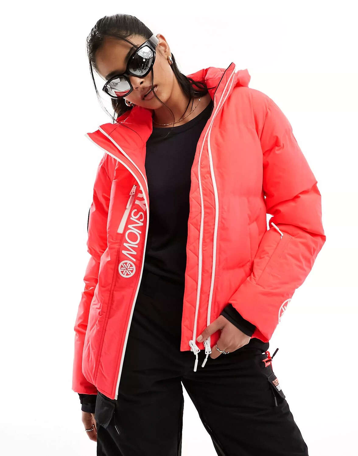 

Куртка Superdry Ski Boxy, светло-красный