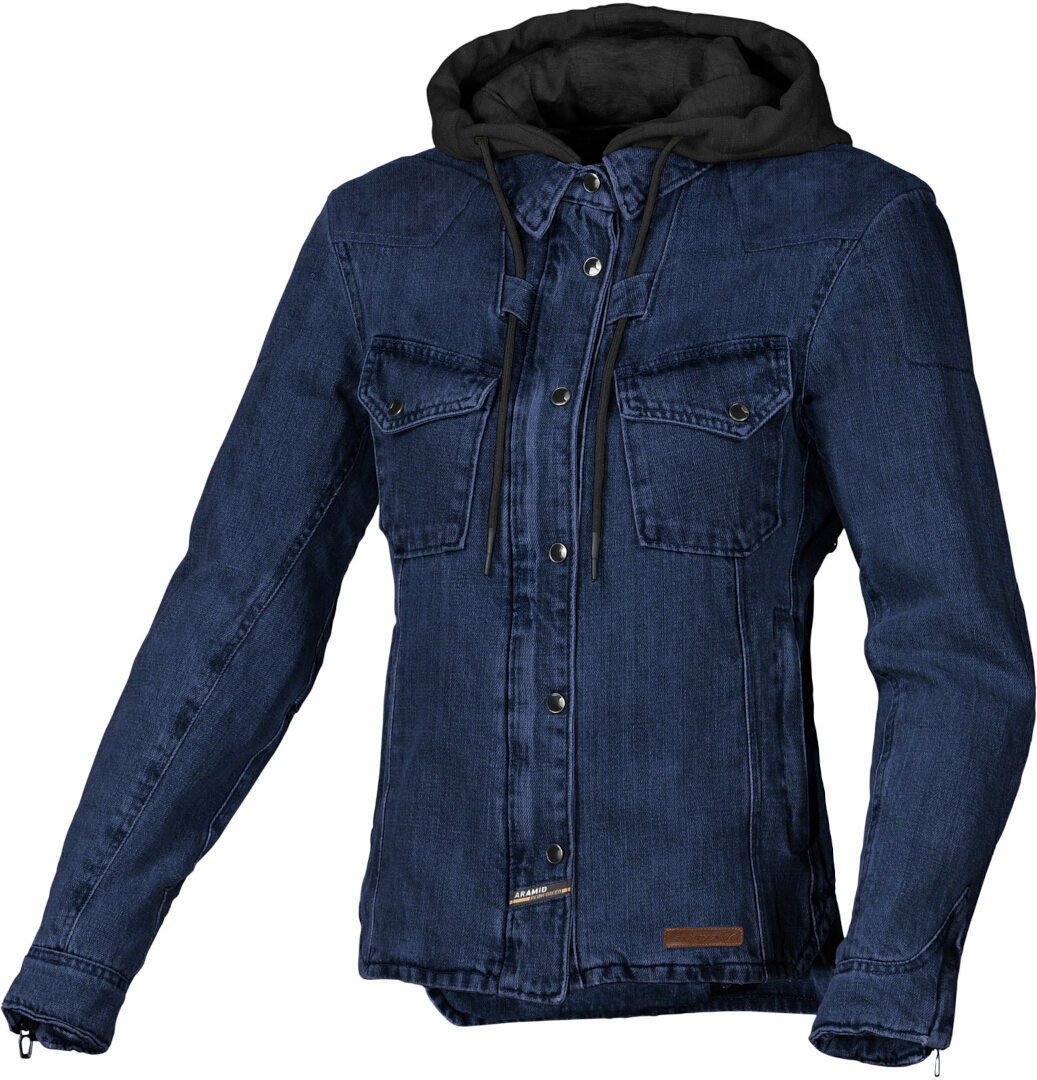 цена Куртка Macna Inland мотоциклетная текстильная, синий