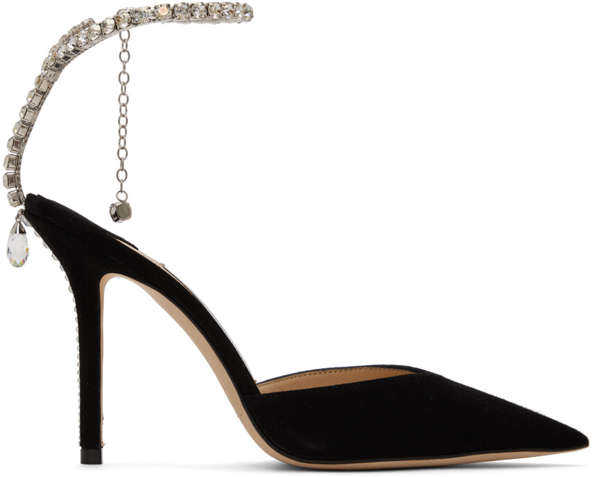 

Черные туфли на каблуке Saeda 100 Jimmy Choo