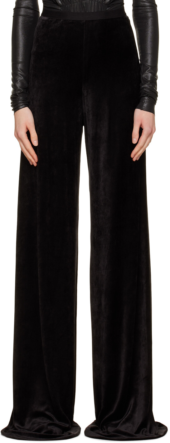 

Черные брюки Farrah Lounge Rick Owens Lilies