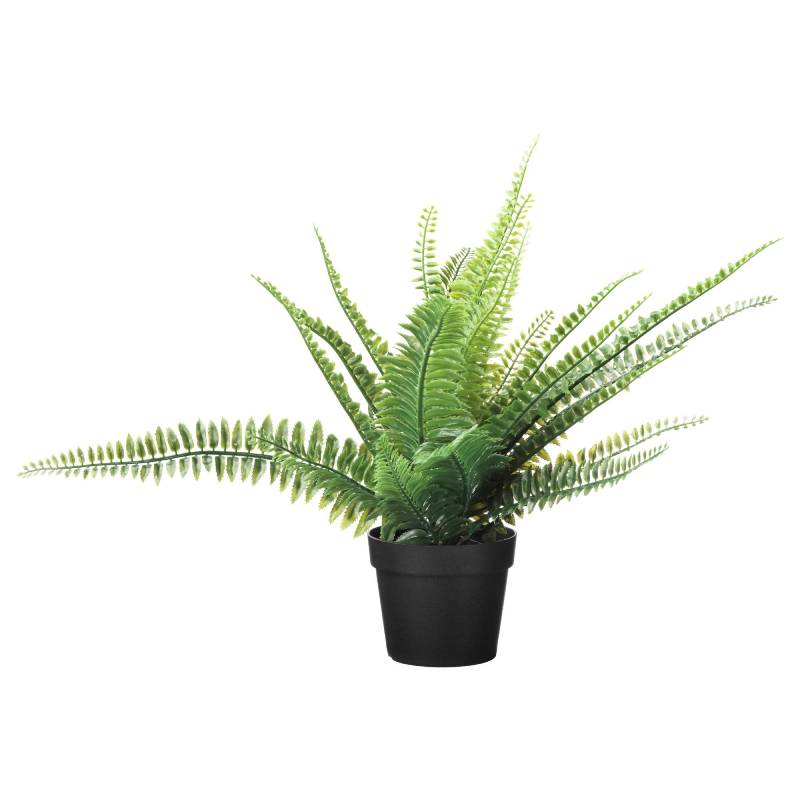 цена Искусственное растение папоротник IKEA FEJKA Artificial Plant Fern, зеленый