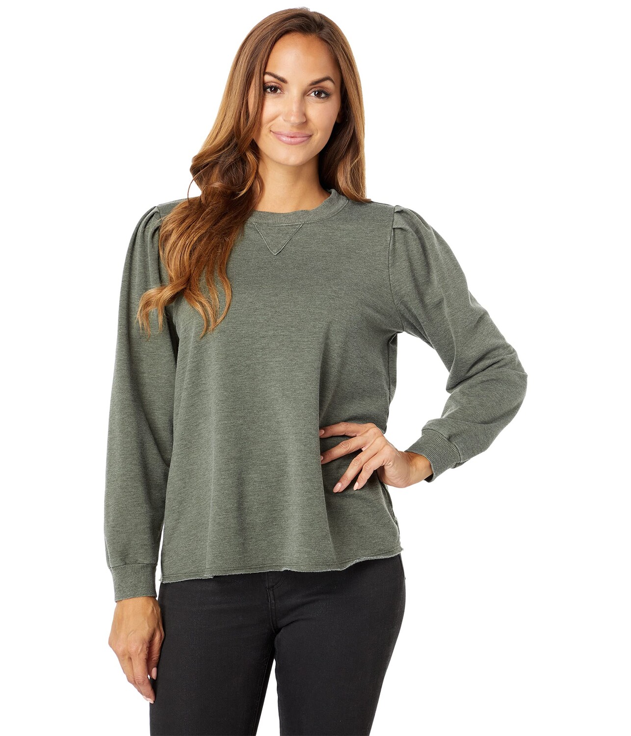 

Пуловер Mod-o-doc, Burnout Fleece Long Sleeve Crew Sweatshirt