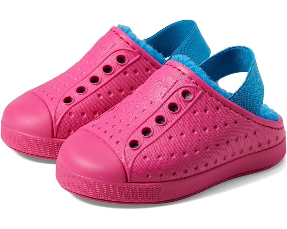 Кроссовки Native Shoes Jefferson Cozy, цвет Radberry Pink/Radberry Pink/Sky Blue