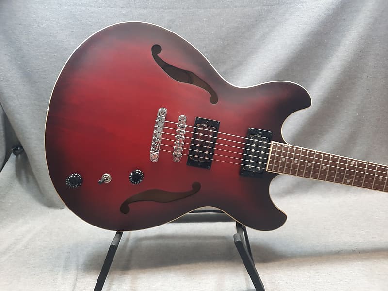 Ibanez AS53-SRF Санберст Красный Плоский полуакустическая гитара ibanez as53 tkf