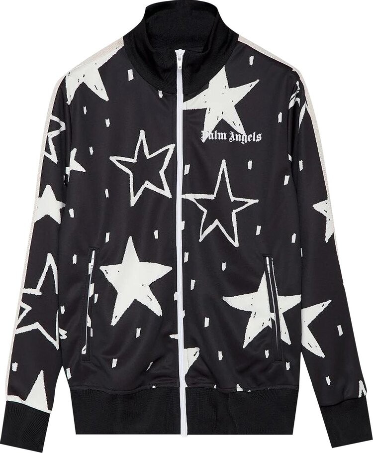 

Куртка Palm Angels Night Sky Track Jacket 'Black/White', черный