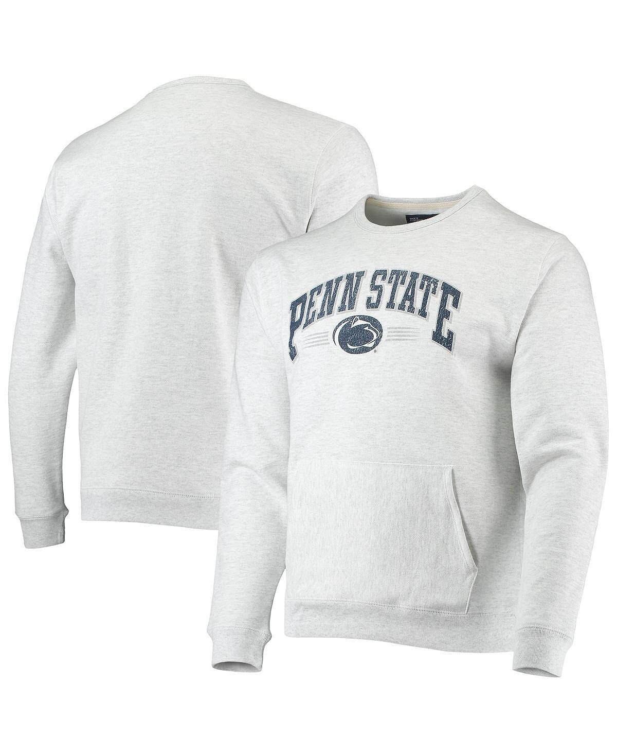 

Мужской пуловер с карманами Heather Grey Penn State Nittany Lions Upperclassman League Collegiate Wear