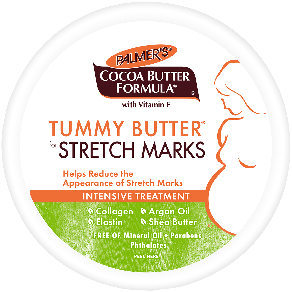 Palmer's Cocoa Butter Formula масло для тела против растяжек, 125 г - фото