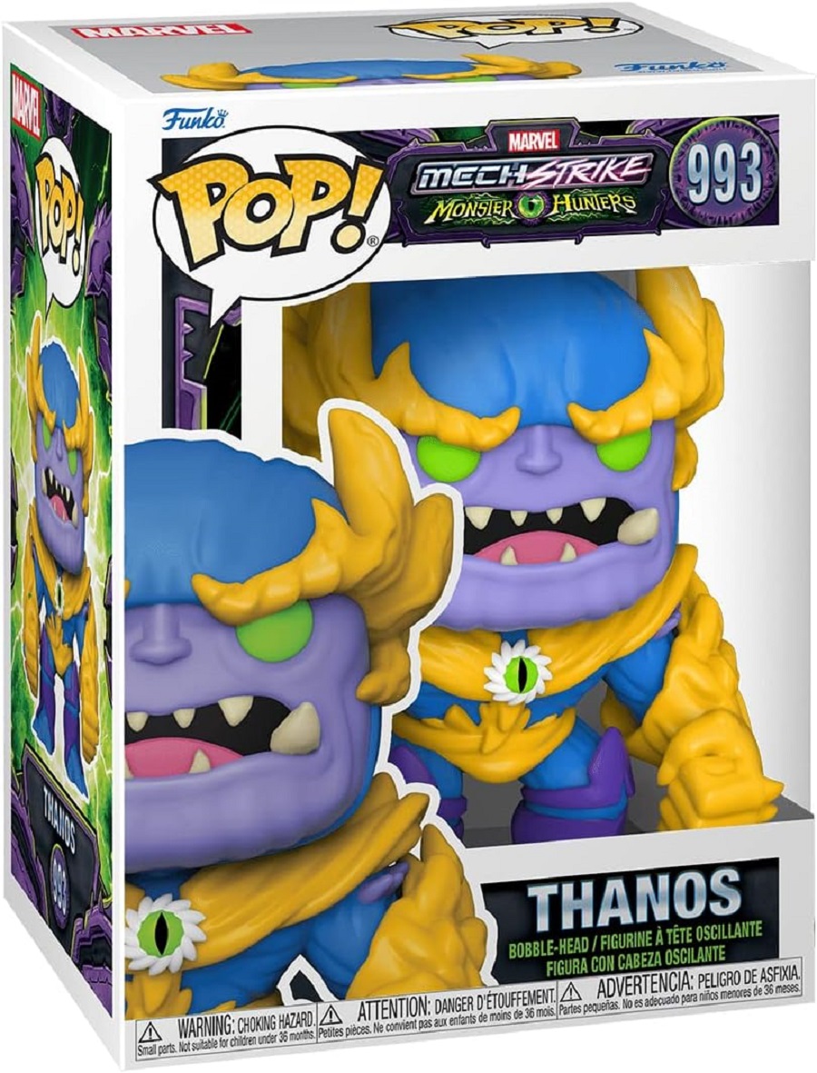 Фигурка Funko POP! Marvel: Monster Hunters - Thanos фигурка funko pop bobble marvel mech strike monster hunters thanos 993 61525