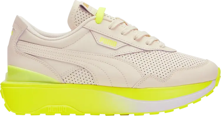

Кроссовки Puma Wmns Cruise Rider Eggnog Yellow Alert, кремовый