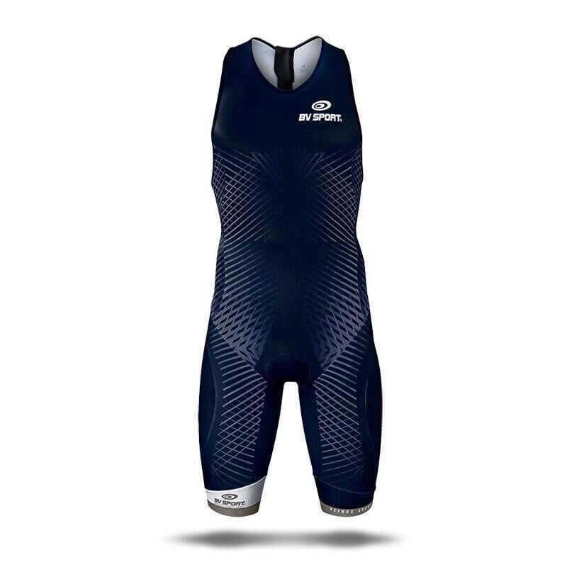 

Костюм для триатлона без рукавов BV Sport 3x100, синий