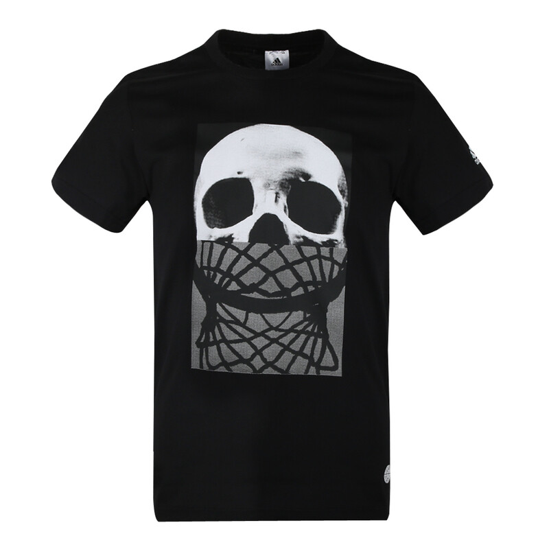 

Футболка adidas Men's Casual Sports, черный/принт
