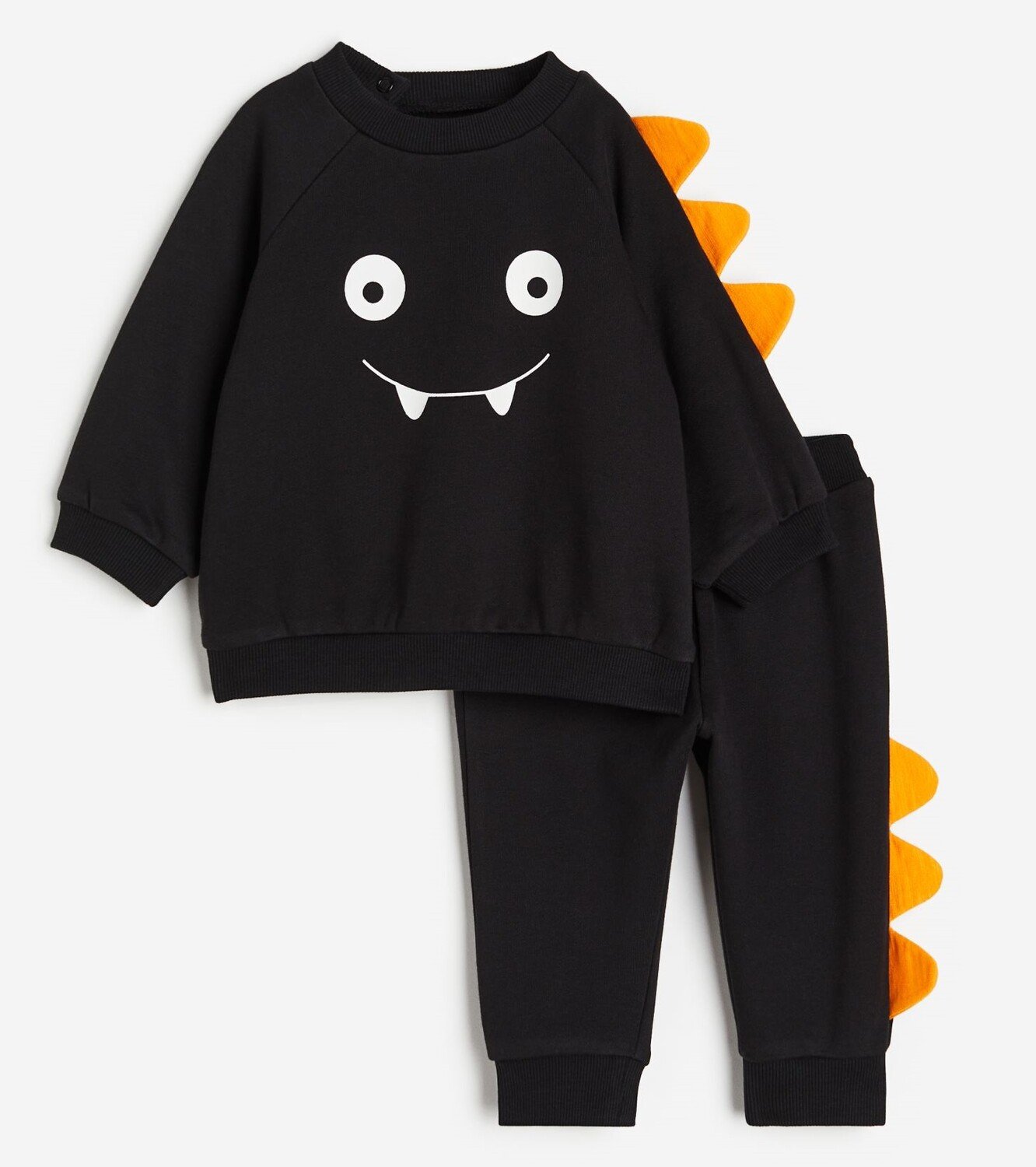 

Спортивный костюм H&M Monster 2-piece Appliquéd, черный