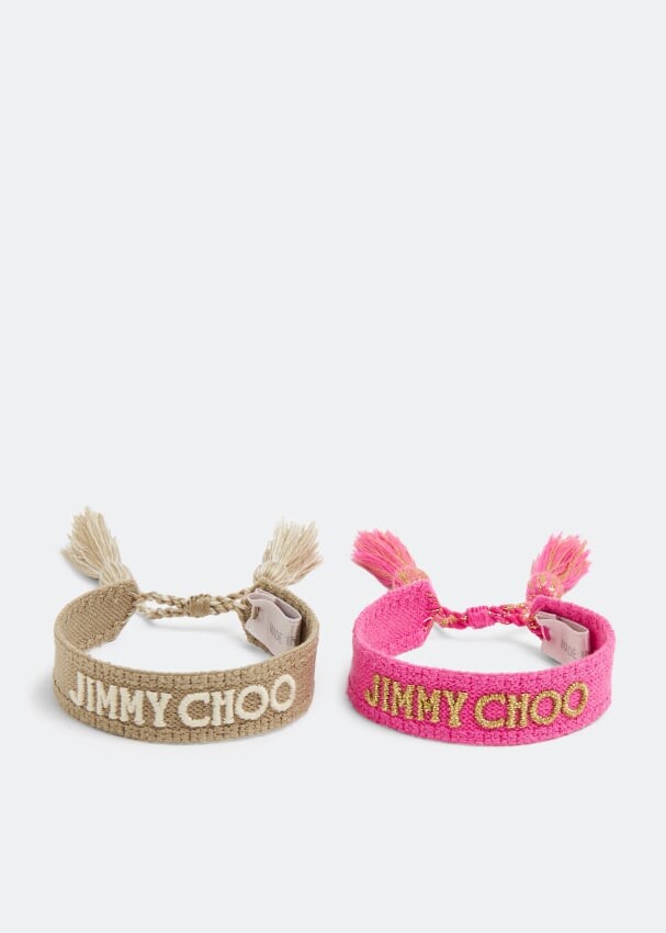 

Браслет JIMMY CHOO Beach bracelet set, разноцветный