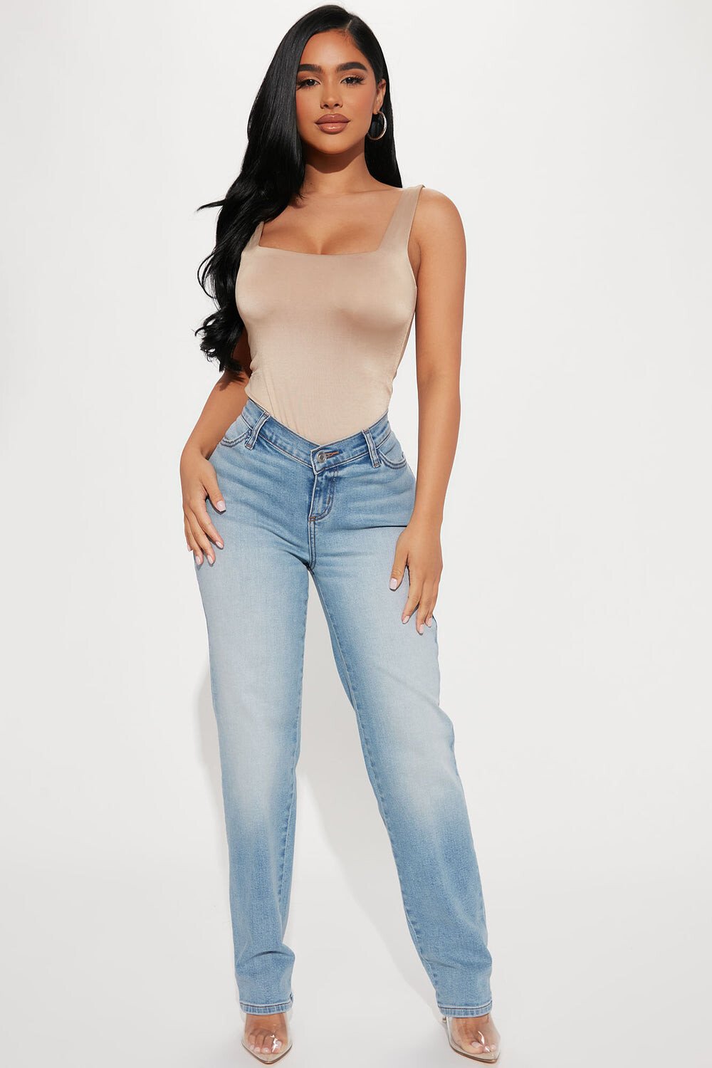 

Джинсы Fashion Nova ZDVWB8P, синий