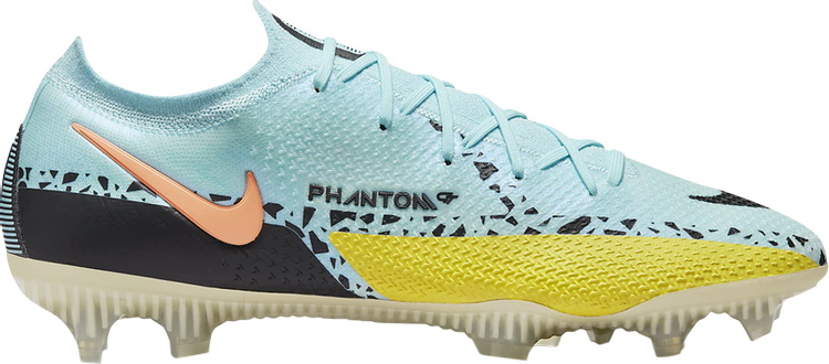 Бутсы Nike Phantom GT2 Elite FG 'Glacier Ice Yellow Strike, синий
