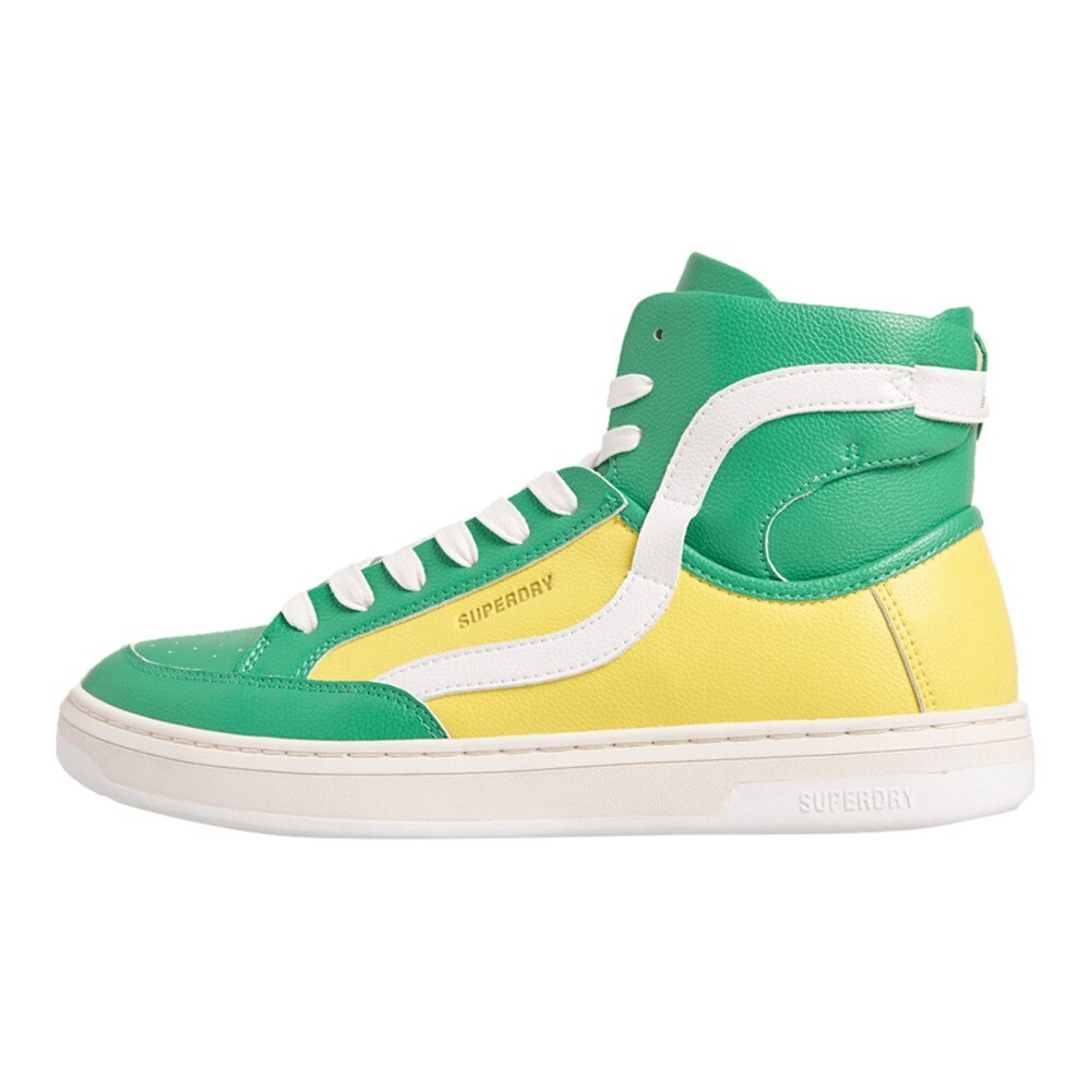 

Кроссовки Superdry Basket Lux, fluro yellow lime