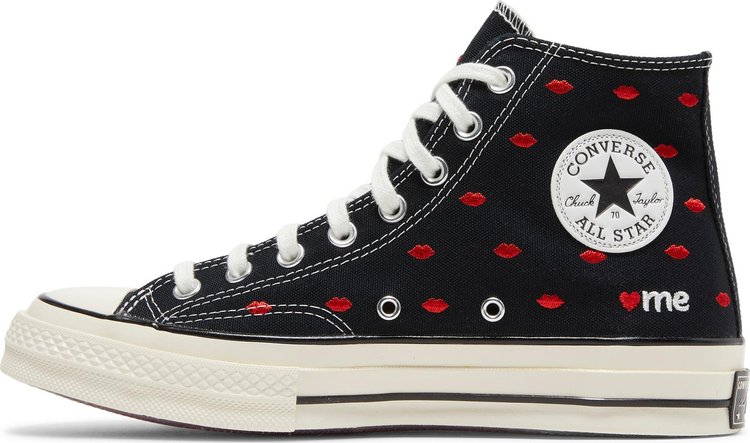 Converse Chuck 70 Embroidered Lips High Love Me