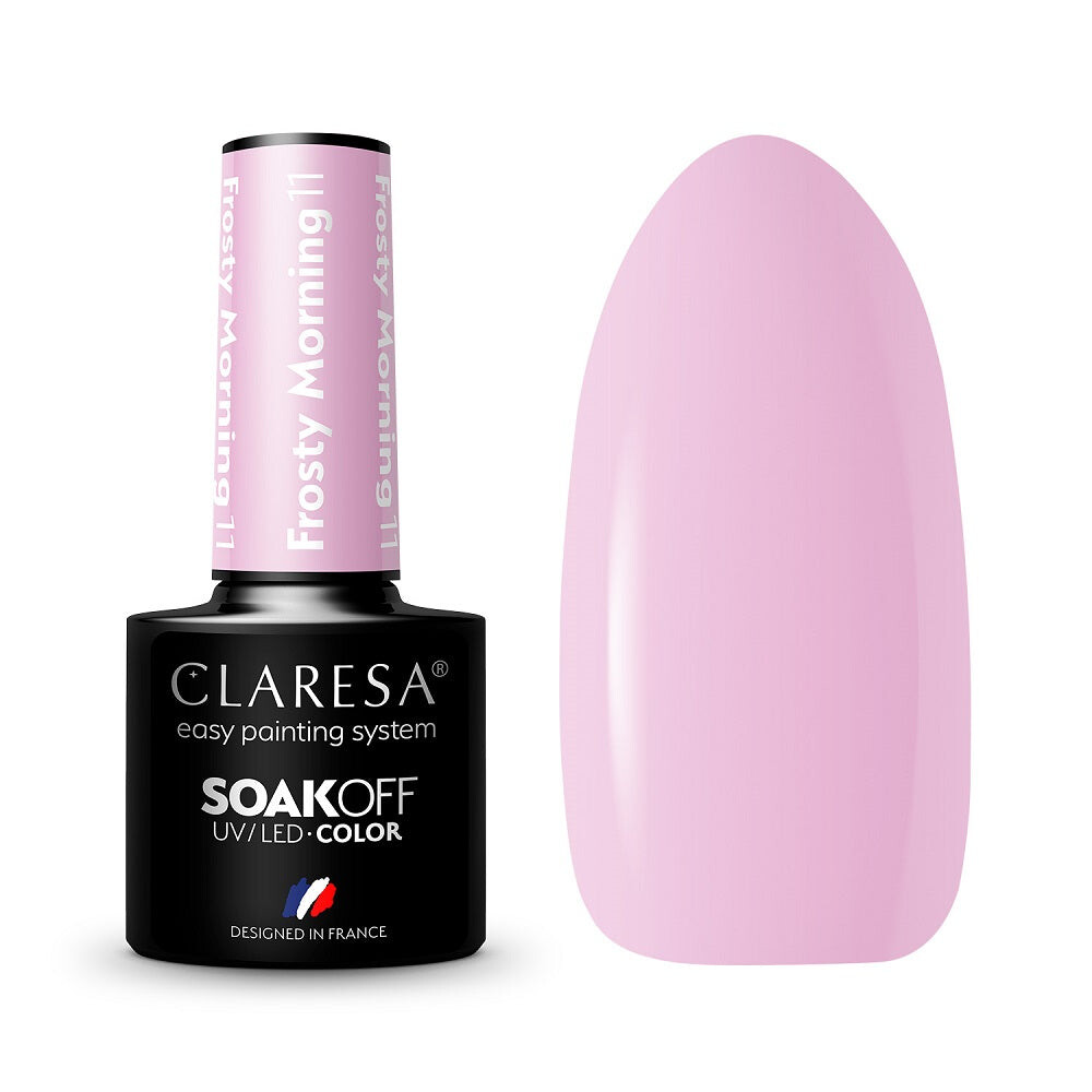 

Claresa Гибридный лак Soak Off UV/LED Frosty Morning 11 5г