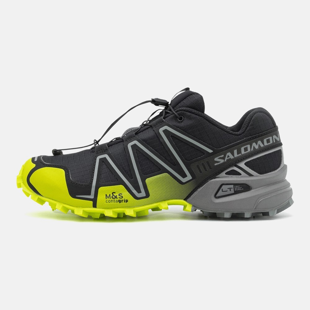 

Кроссовки Salomon Speedcross 3, черный/зеленовато-желтый