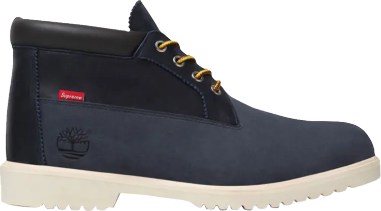 

Ботинки Supreme x Waterproof Chukka Navy, синий