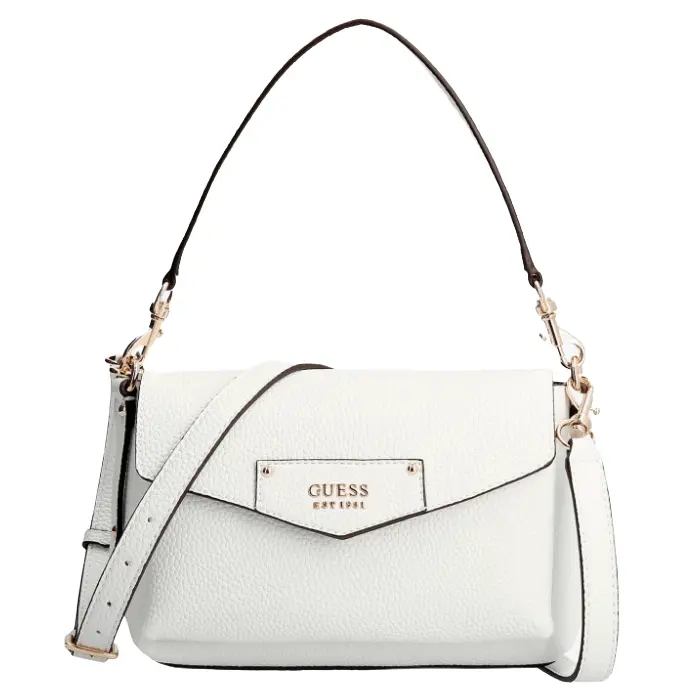 

Сумка кросс-боди Guess Eco Brenton Flap Shoulder Bag, белый