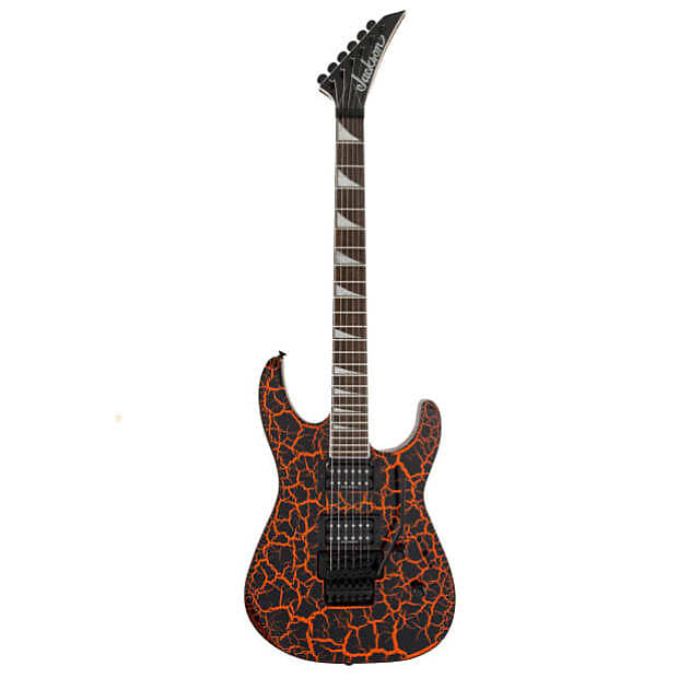 

Электрогитара Jackson X Series SLX Crackle Soloist 2019 - 2020 - Orange Crackle