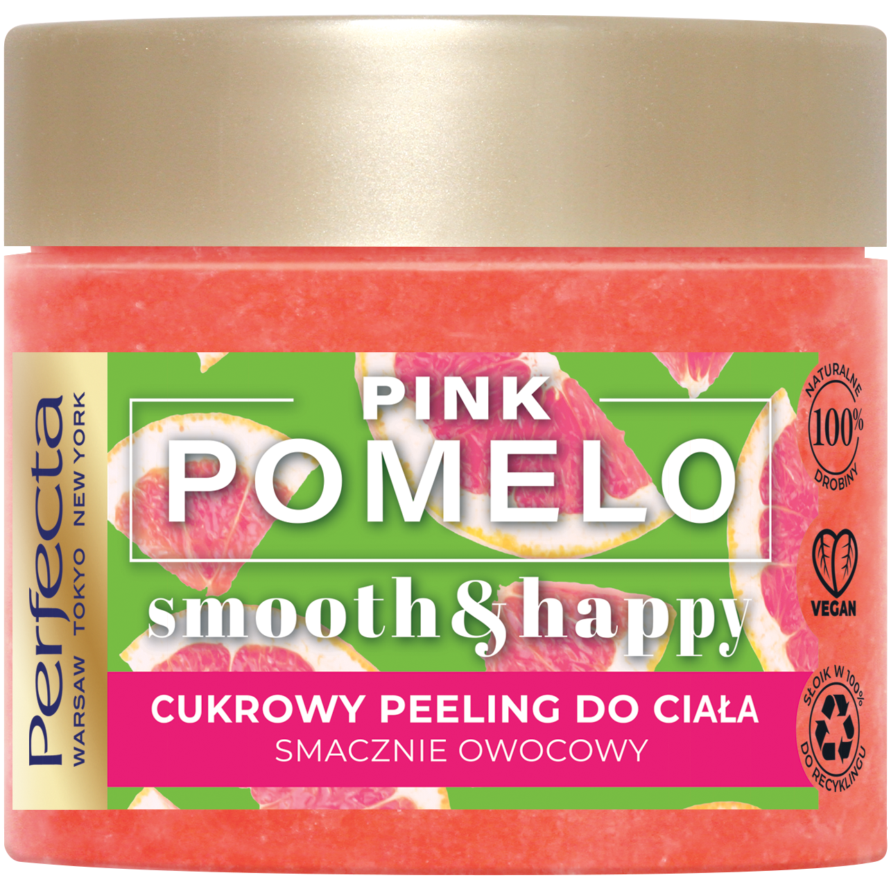 Perfecta Pomelo сахарный скраб для тела, 300 г скраб для тела pink pomelo