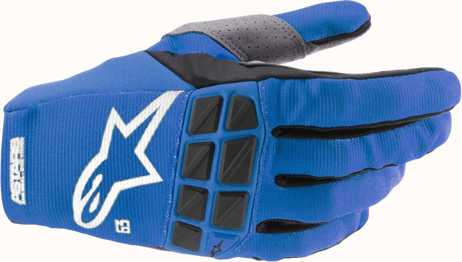 

Перчатки для мотокросса Alpinestars Racefend, синий/белый