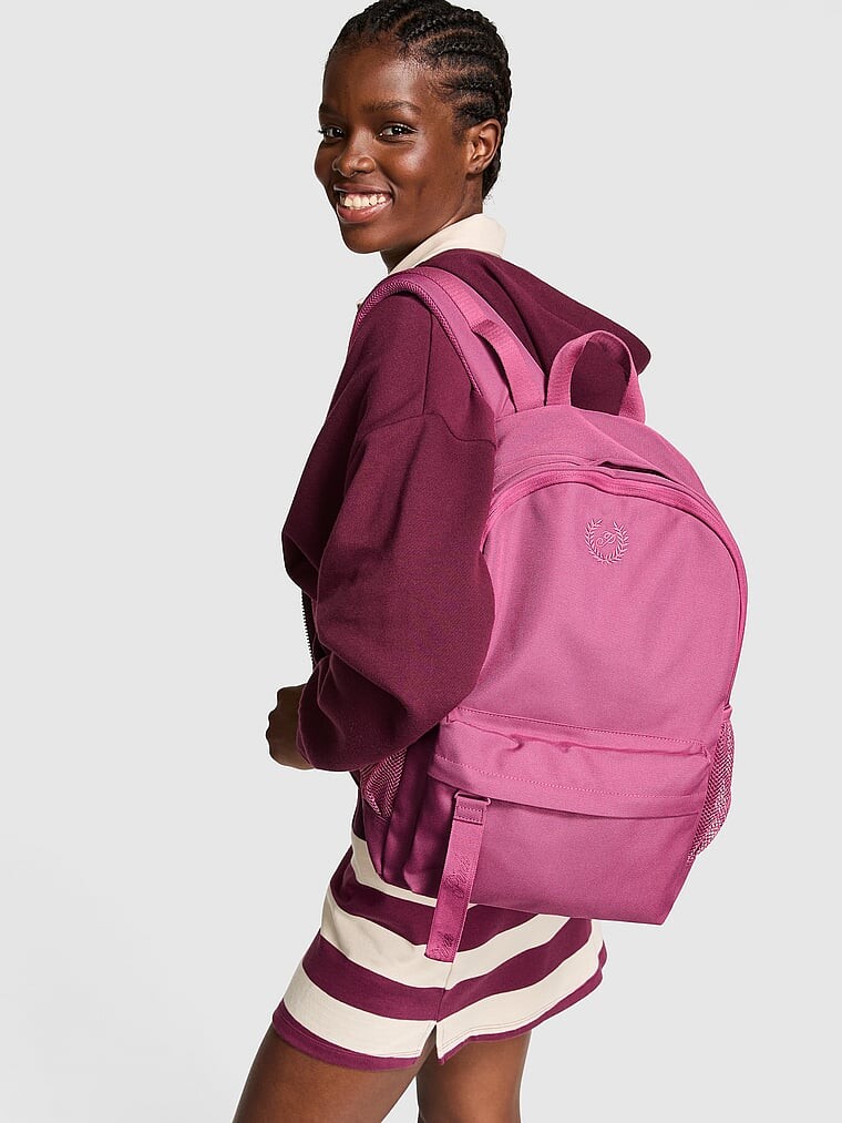 

Рюкзак Victoria's Secret Pink Ivy Classic Canvas, лиловый