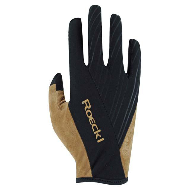 Перчатки Roeckl Sports Malvedo, черный митенки roeckl летние подкладка размер 7 синий
