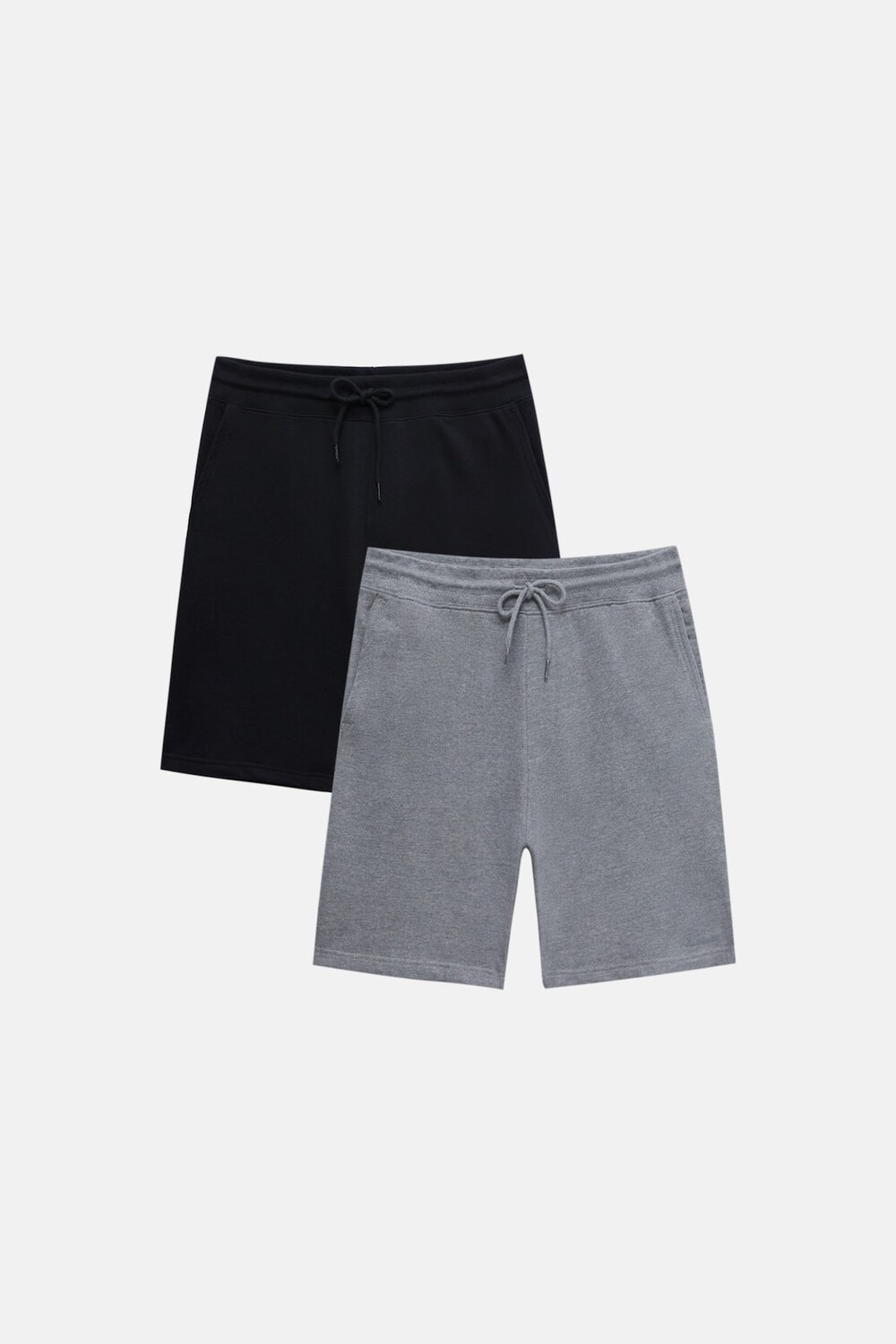 

Шорты-бермуды Pull&Bear Pack Of 2, темно-серый