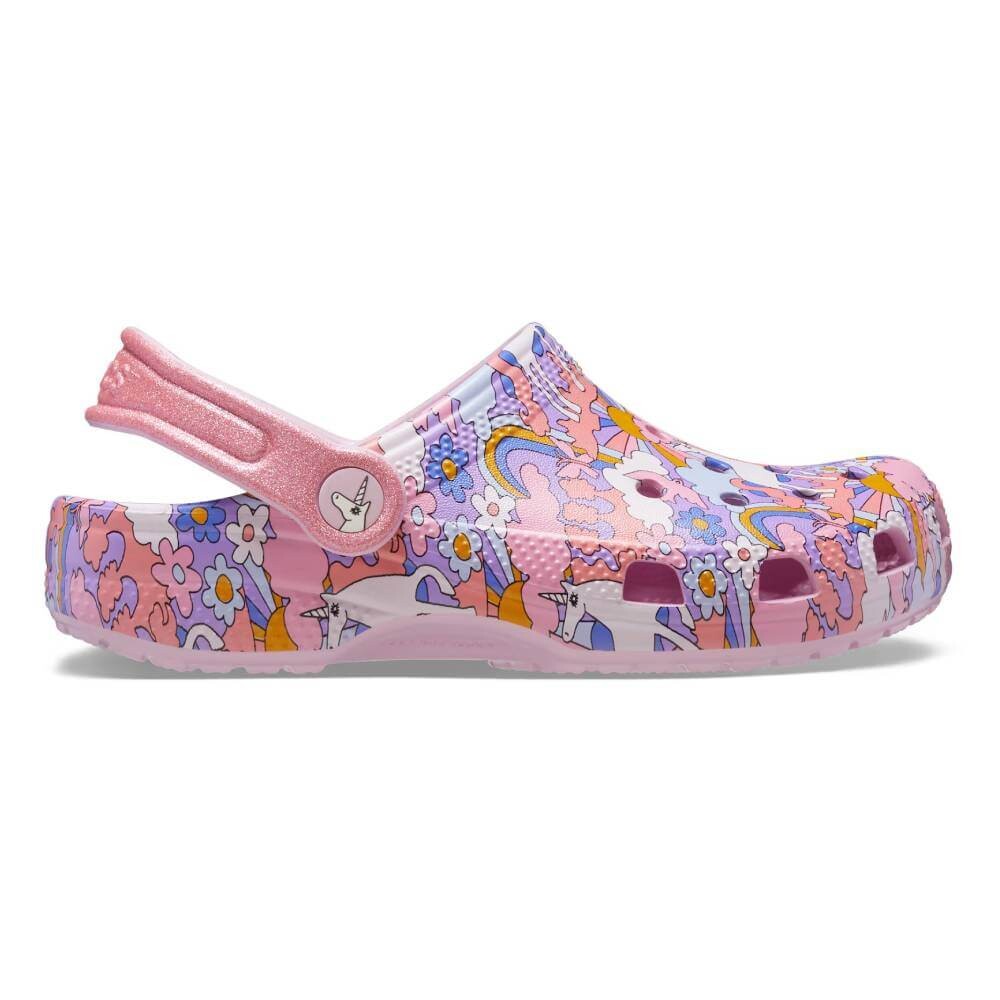 

Сабо детские Crocs Classic Fairy Tale Creature Clog, розовый