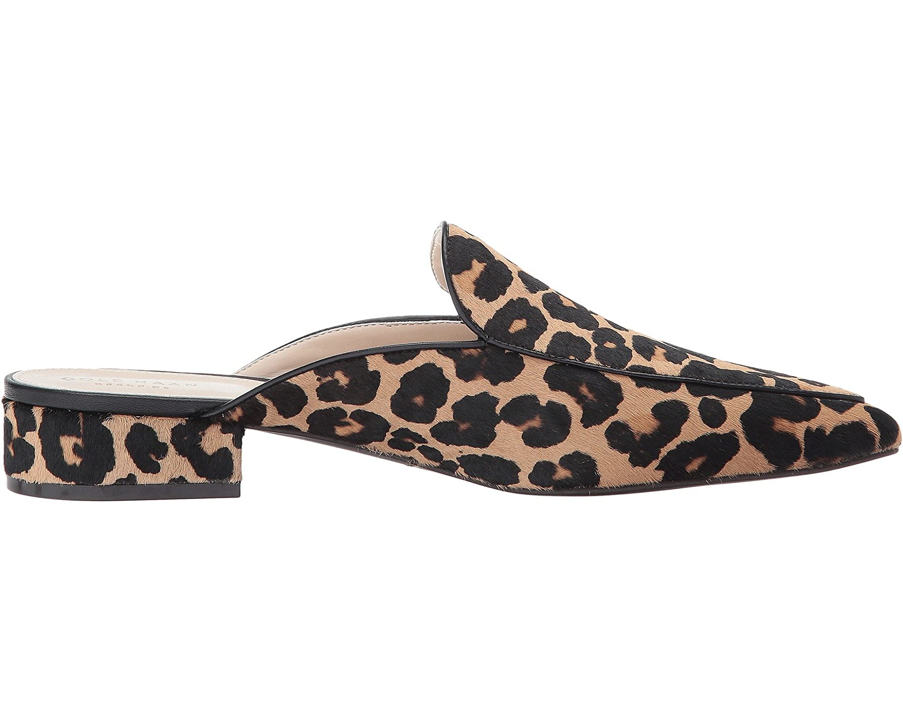 Cole haan piper hot sale mule leopard print