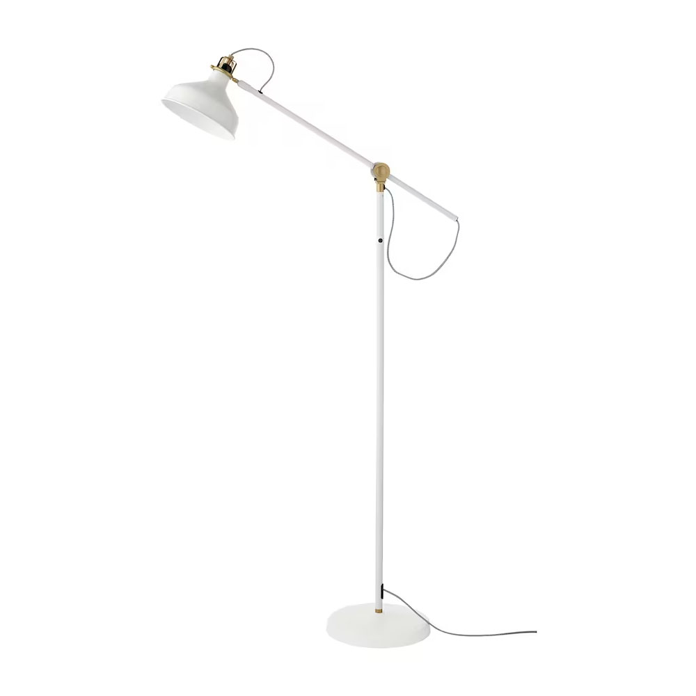 подвесной светильник ikea ranarp 23 см белый Торшер Ikea Ranarp, белый