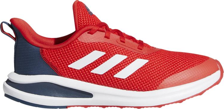 Лимитированные кроссовки Adidas FortaRun J 'Vivid Red', красный - фото