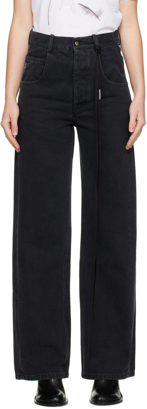 

Серые джинсы Клэр Ann Demeulemeester