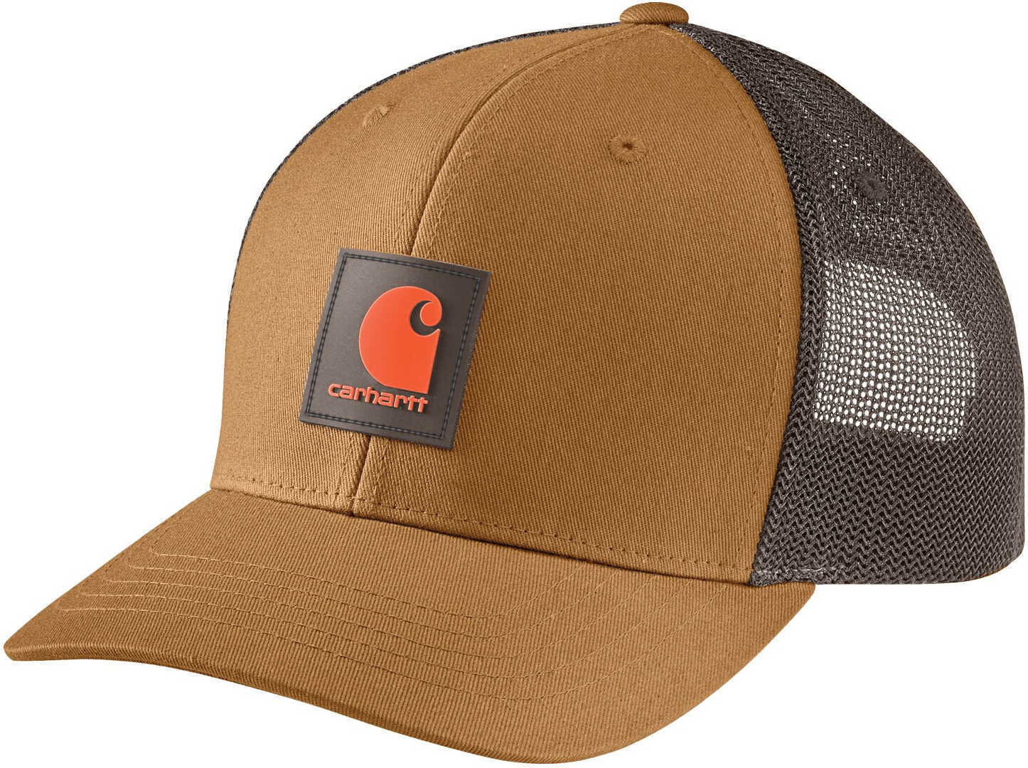 

Carhartt Twill Mesh-Back Logo Patch Шапка, коричневый
