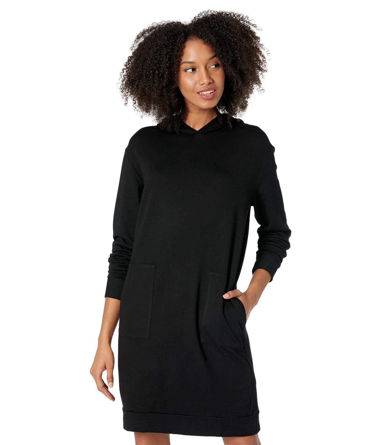 

Платье Majestic Filatures, French Terry Dress with Hood and Two Front Pockets