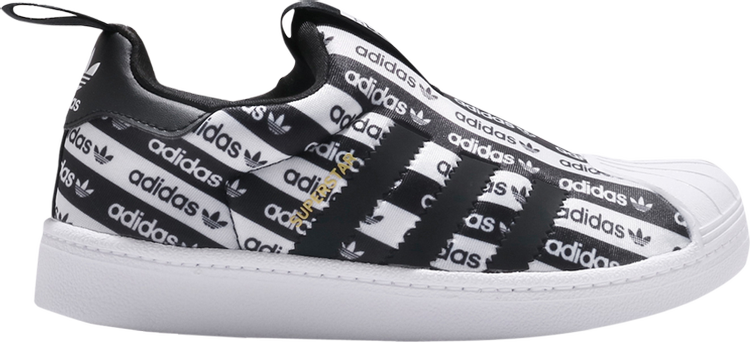 Кроссовки Adidas Superstar 360 J, черный