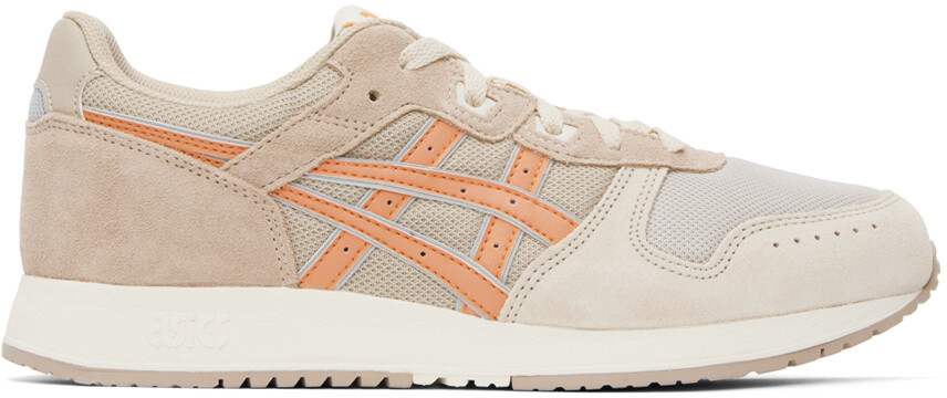 

Бежевые классические кроссовки Lyte Asics