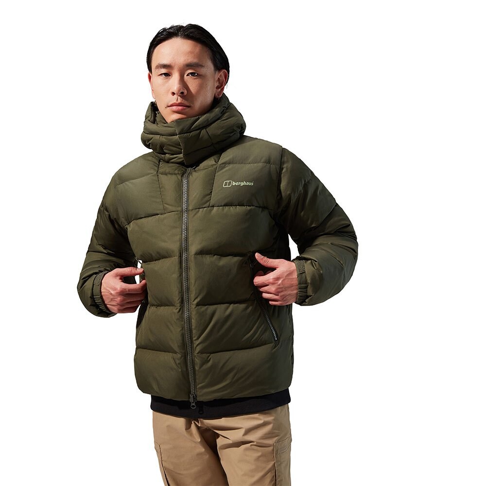 

Куртка Berghaus Embo Down 4in1, зеленый