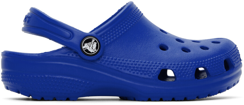 

Детские синие классические сабо Crocs