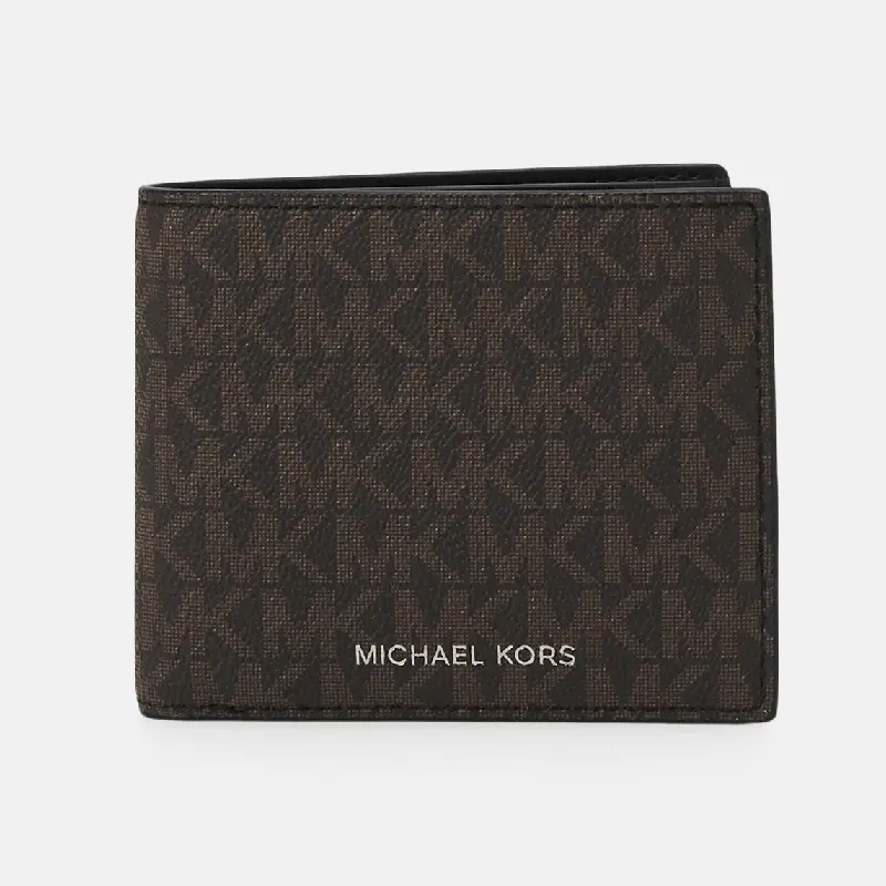

Визитница Michael Kors Billfold Greyson Unisex, коричневый