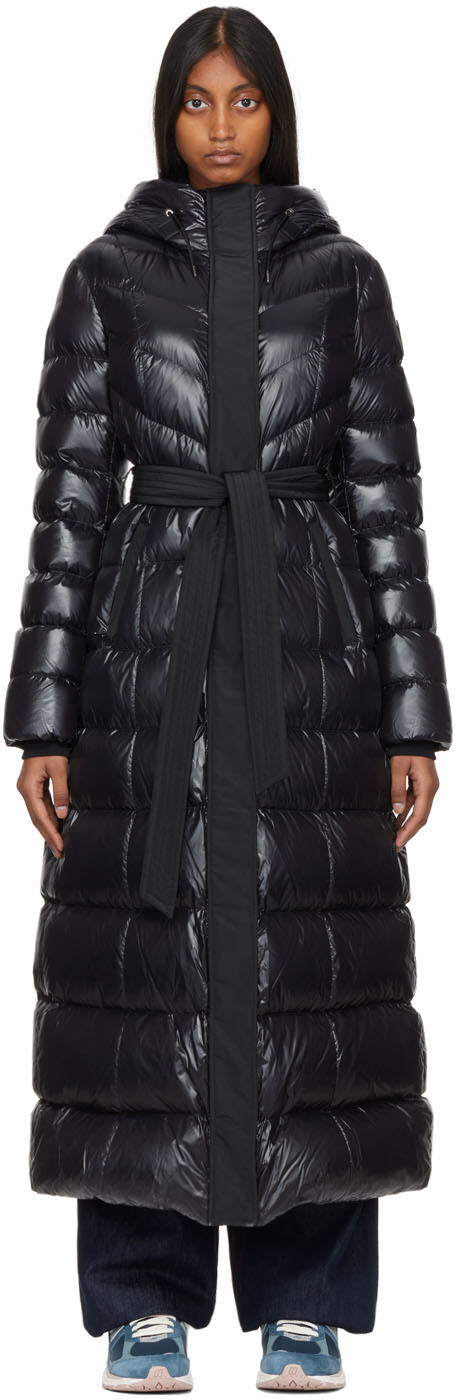 

Черный пуховик Calina Mackage